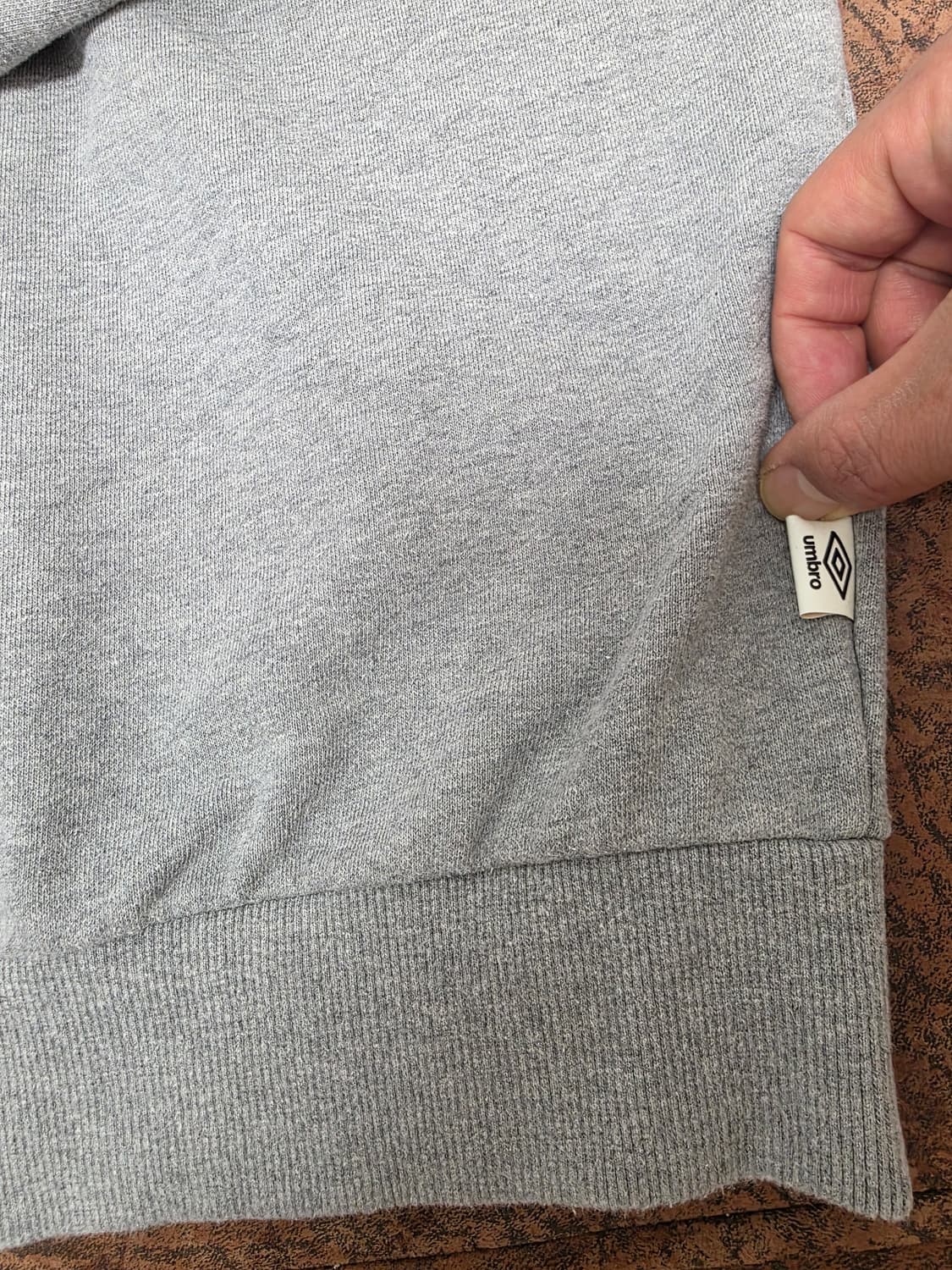 엄브로 오버핏 프린팅 후드티 100 상품이미지8