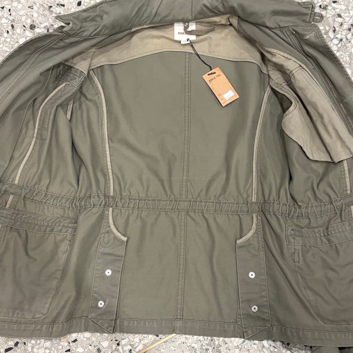 DIESEL 디젤 m65 포켓 필드 자켓 상품이미지8