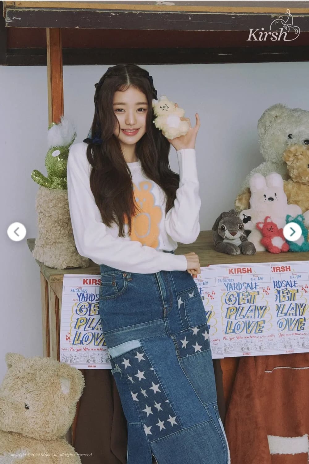 키르시 위티 버니 플랫 아이보리 니트(WITTY BUNNY) 상품이미지3