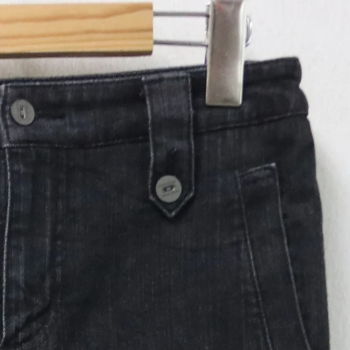 버버리 런던  흑청 데님 팬츠 66351 상품이미지5