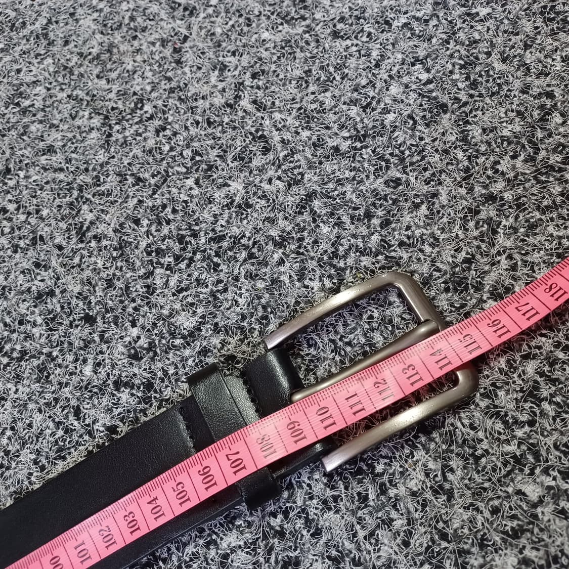 빈티지 가죽 벨트 블랙 상품이미지6