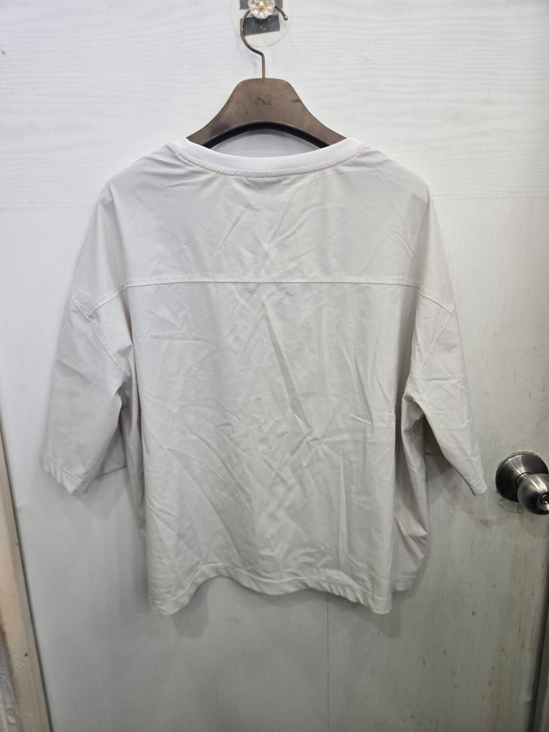 FREE사이즈)) LIFE WORK 라이프워크 언발란스 반팔티셔츠! 상품이미지4