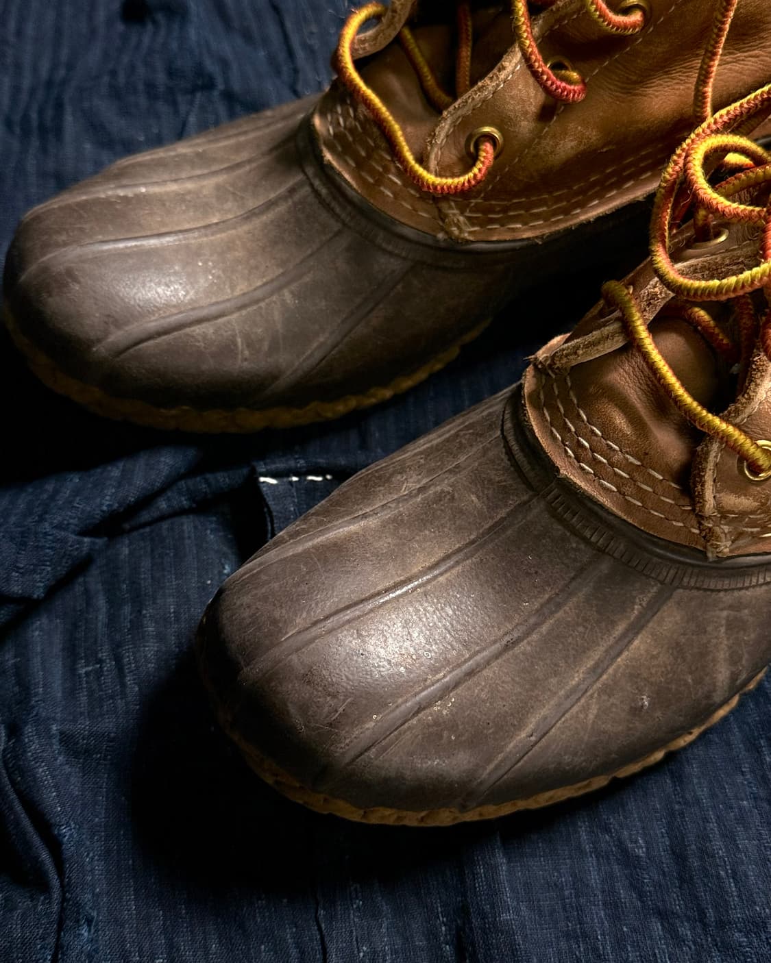 70-80‘s L.L.Bean 8‘ 풀그레인 빈부츠 US8M 상품이미지3
