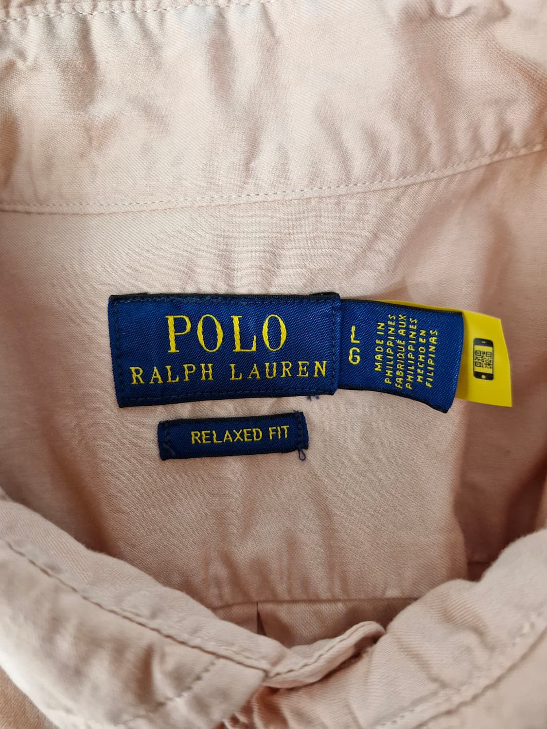 [신형QR]폴로랄프로렌 릴렉스핏 코튼 셔츠(L) 상품이미지5