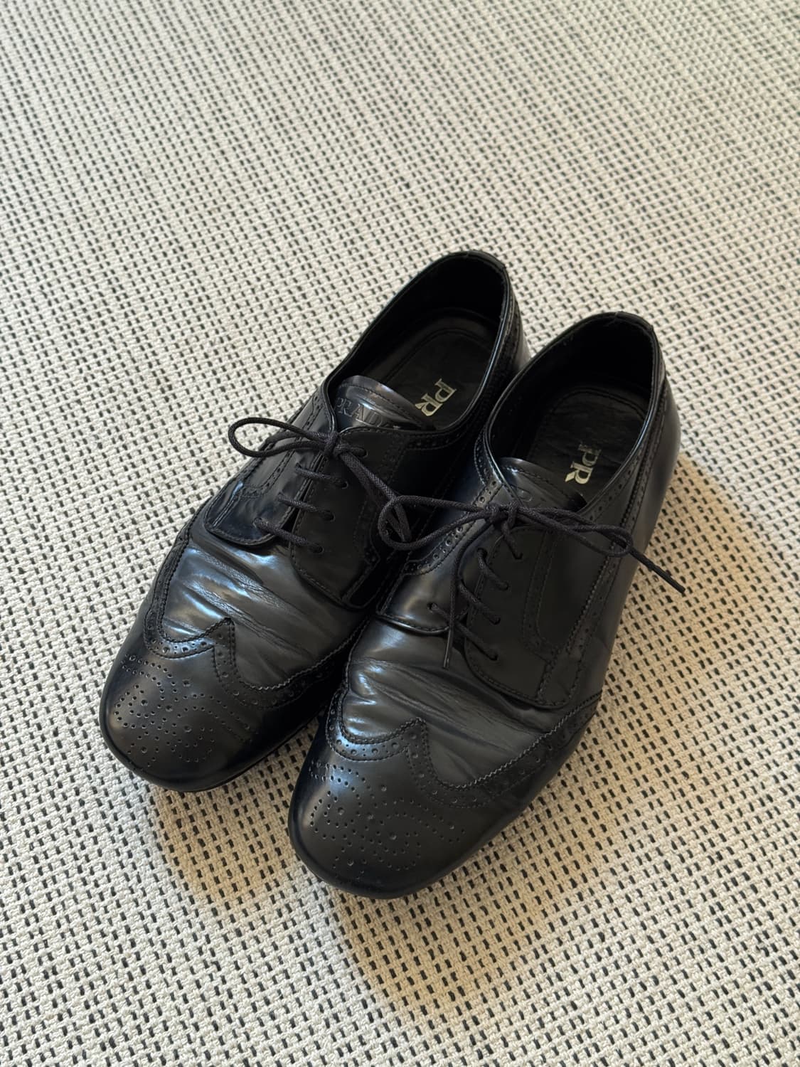 프라다 플랫 로퍼 uk 6 상품이미지1