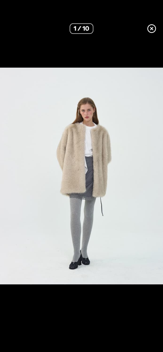 삽니다! 리본빛 jade fur coat 상품이미지1