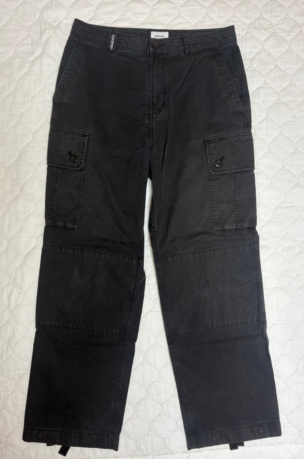 커버낫 립스탑 와이드 카고팬츠 L 상품이미지1