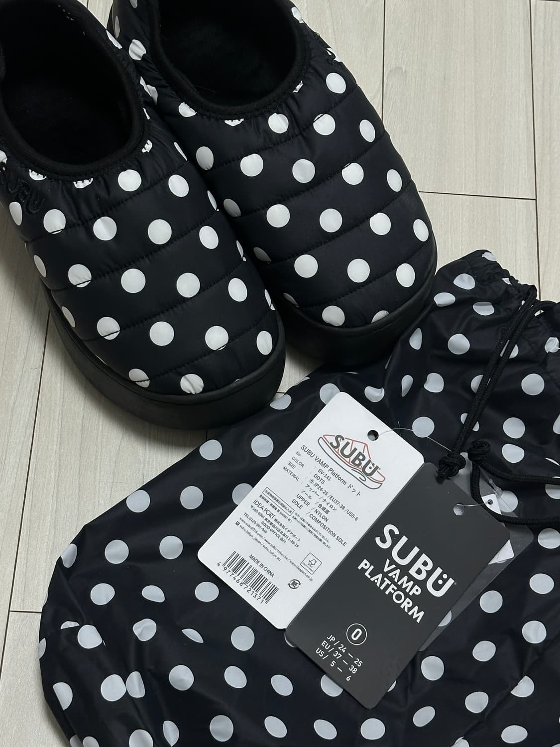 [0]스부 뱀프 플랫폼 도트 상품이미지1