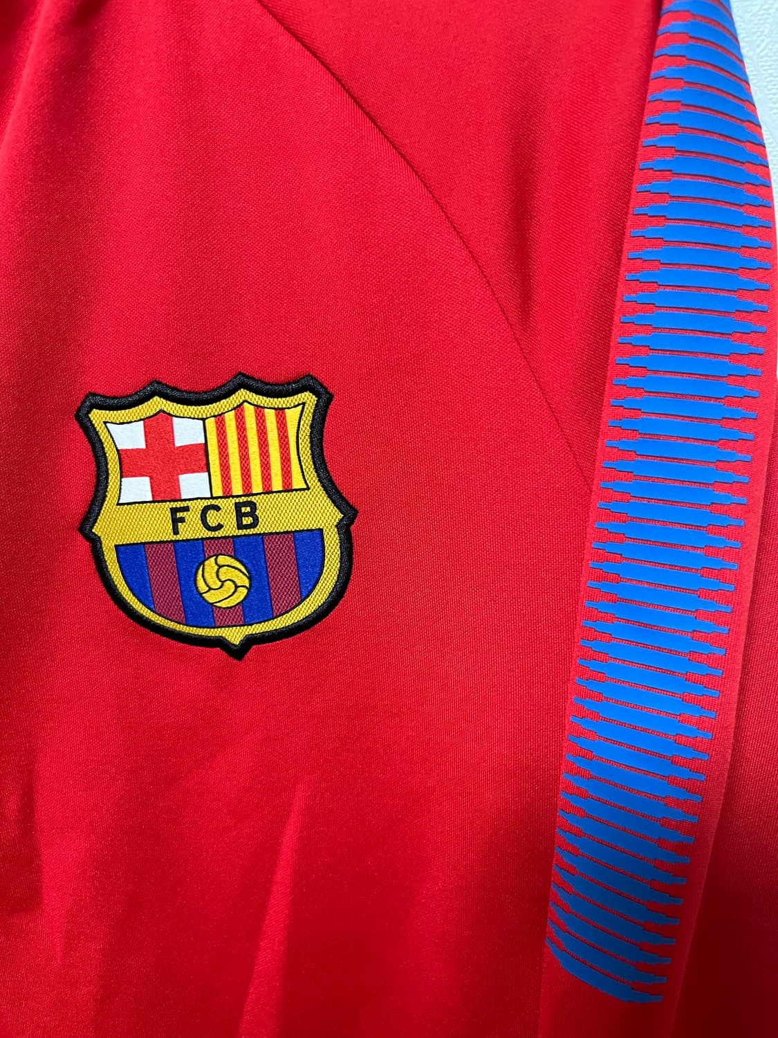 나이키 FC 바르셀로나 트레이닝 탑 레드 상품이미지3