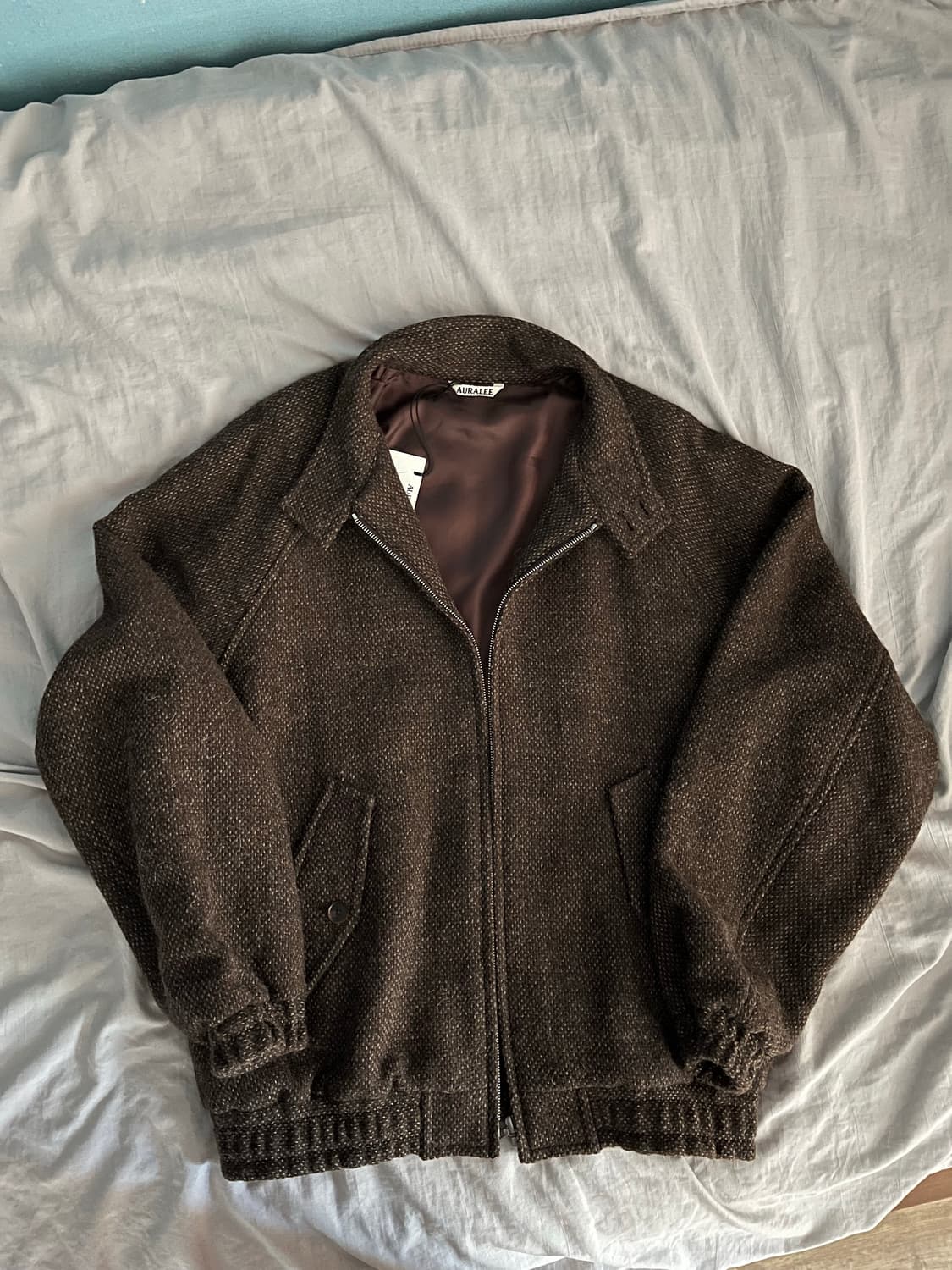 3) auralee lama shetland wool blouson 상품이미지2