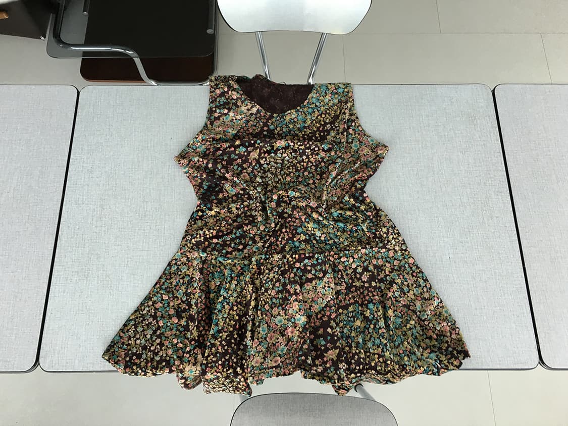 vintage floral one-piece 상품이미지1