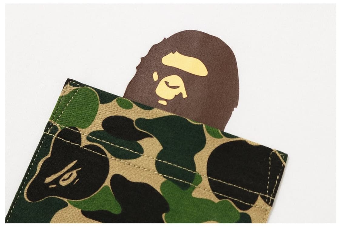 L/ 베이프 camo pocket 반팔 상품이미지2