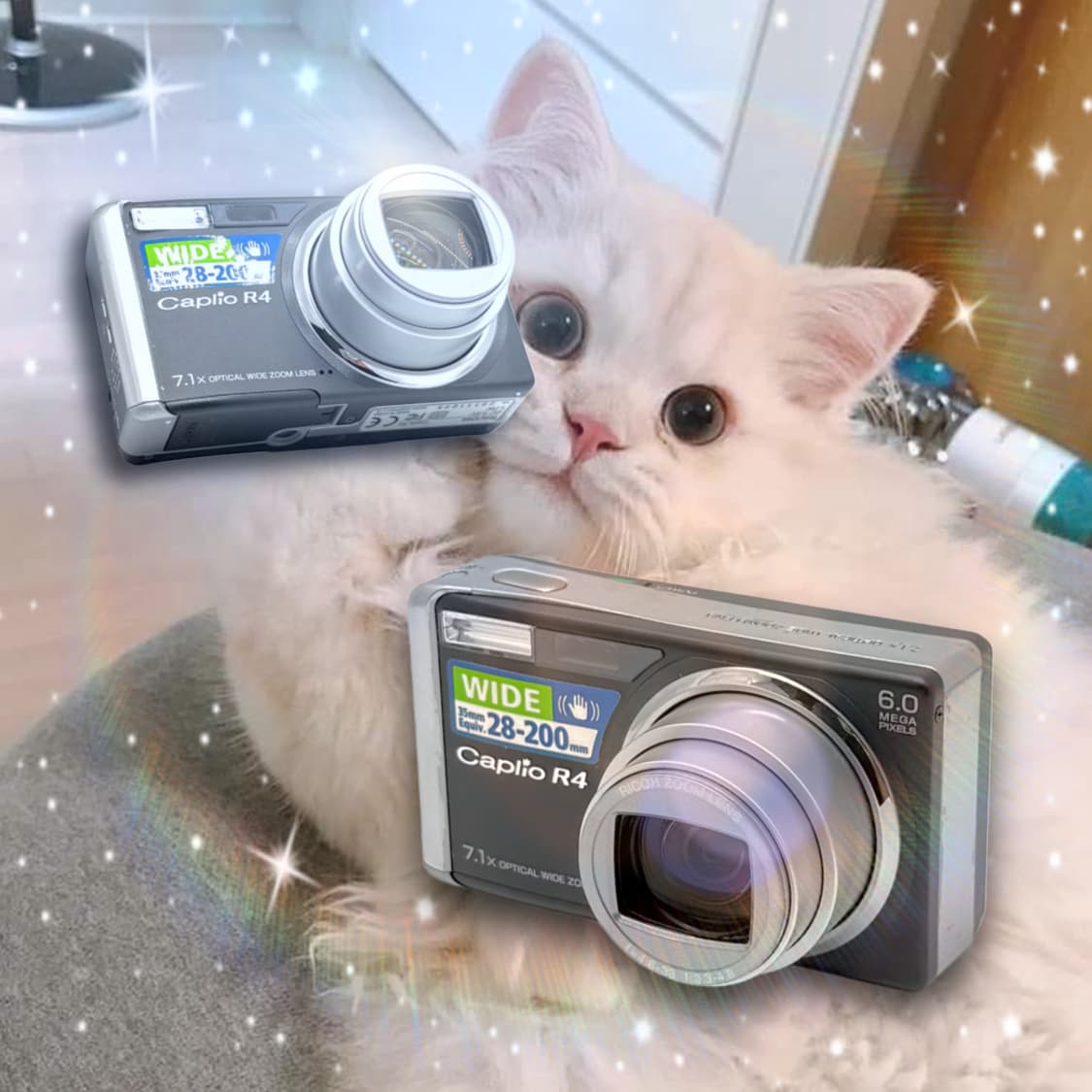 [저화소&필름!] 리코 Caplio R4 블랙 디지털카메라 상품이미지1