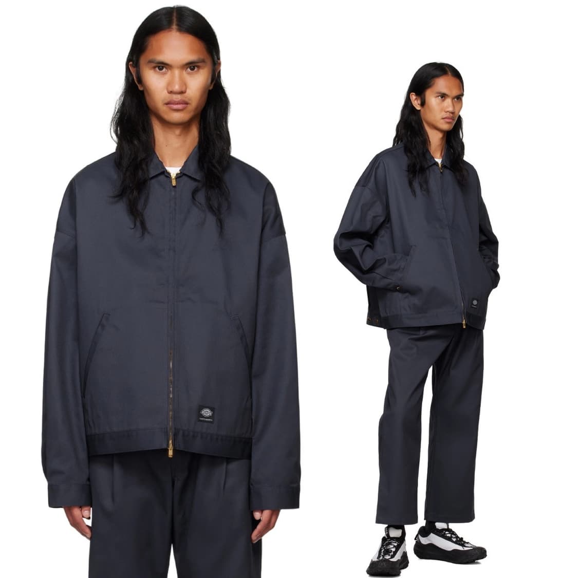 후미토 간류 x 디키즈 투웨이 아이젠하워 자켓 네이비 (003) 상품이미지5