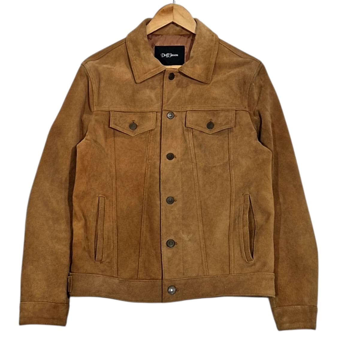 도프제이슨 소가죽 스웨이드 자켓 상품이미지1