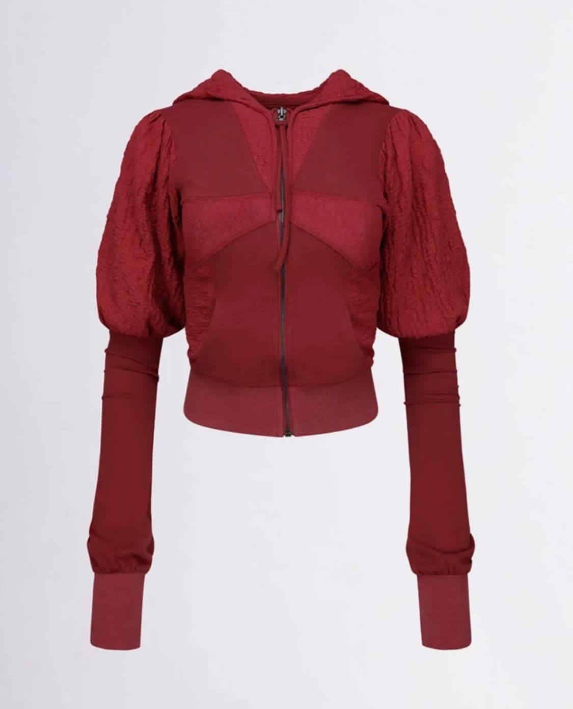 스컬프터 Sculptor 퍼프 슬리브 집업 후디 s  상품이미지1