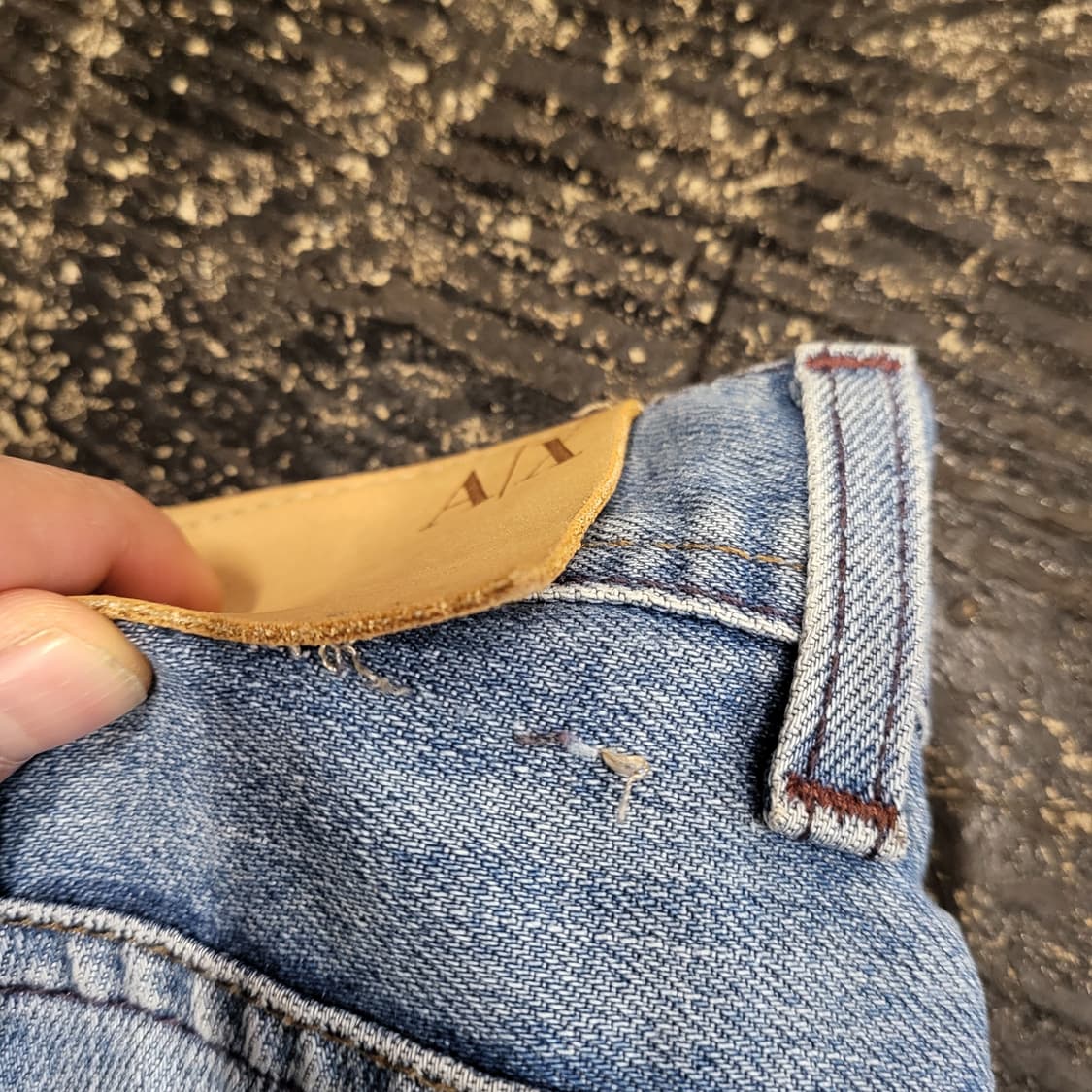 알마니 익스체인지 청바지 (38) made in USA  상품이미지10