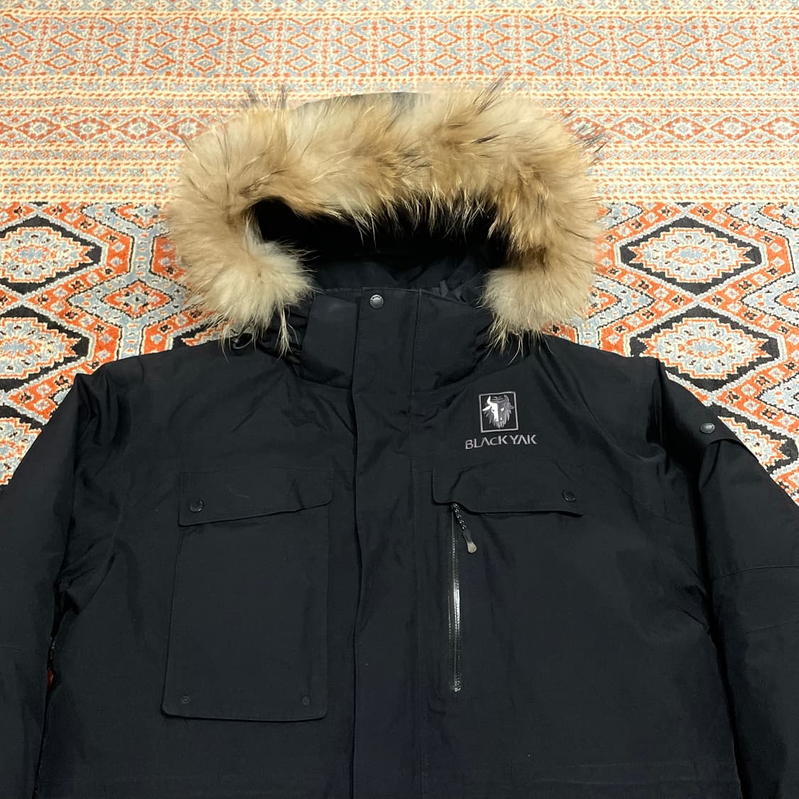 블랙야크 블랙 포켓 구스다운 패딩점퍼 남성95 상품이미지2