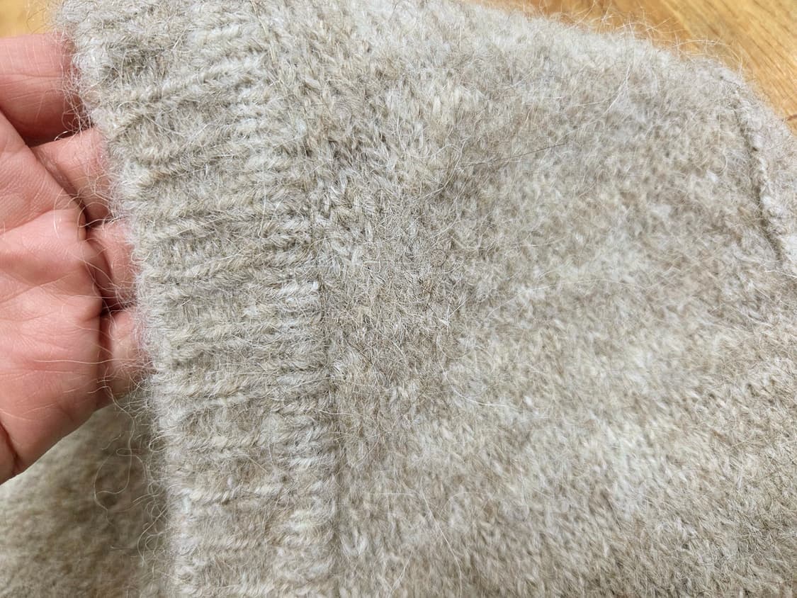 브런치(BRUNCH) 키드모헤어 베스트니트 프리사이즈 새상품 상품이미지3