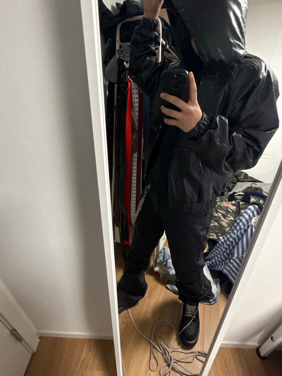 낫포너드 레더 봄버 상품이미지2