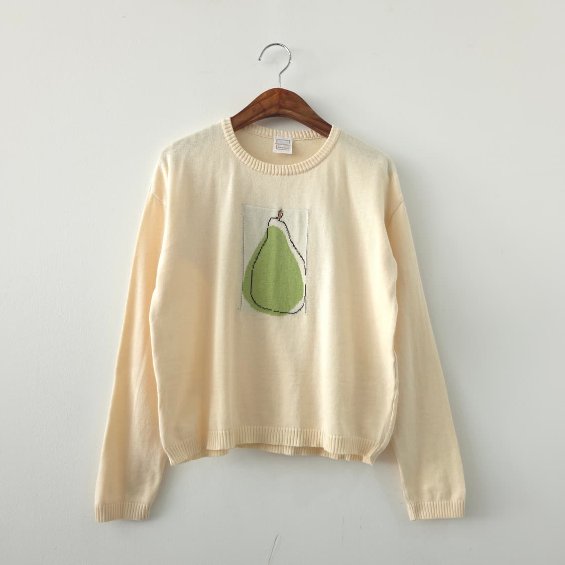 natural di lussa 과일그래픽 코튼 니트 상품이미지1