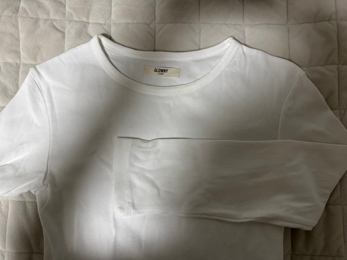 글로니 3/4 클래식 티 화이트 상품이미지2