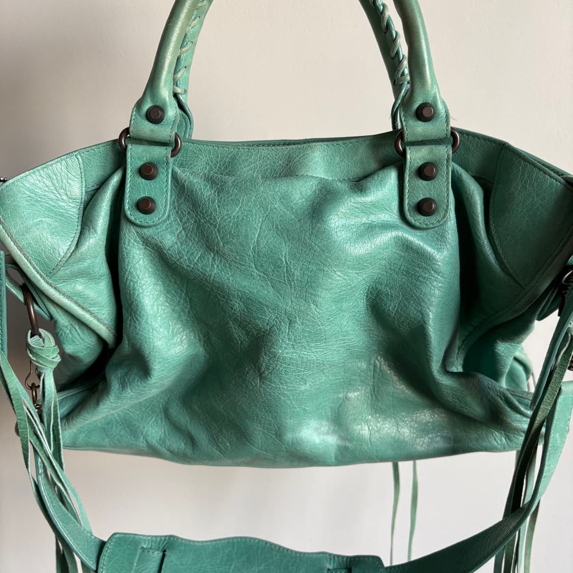 발렌시아가 모터백 민트 상품이미지4