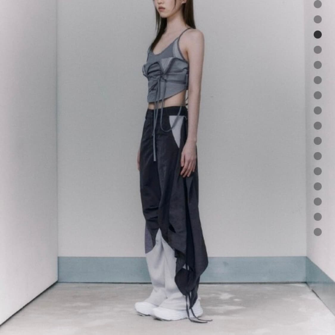 오호스 ojos 에이프런 나일론 팬츠 Apron Nylon Pants 상품이미지3