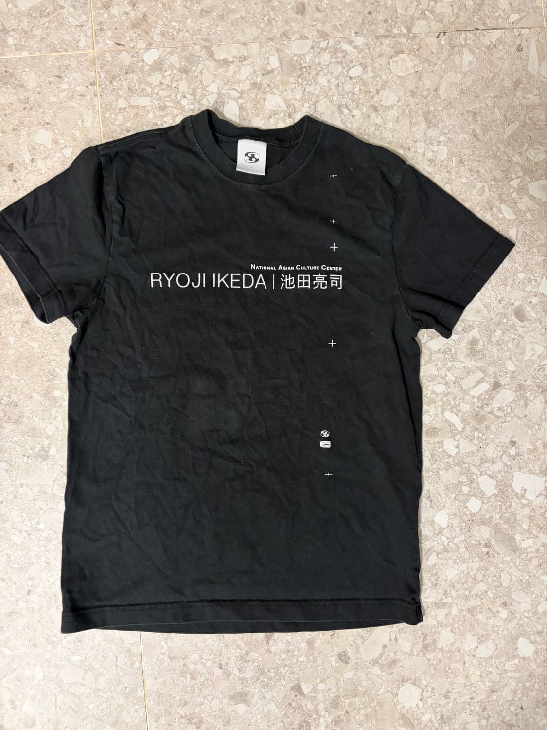 RYOJI IKEDA Data.gram 01 T-SHIRT [BLACK] 상품이미지3