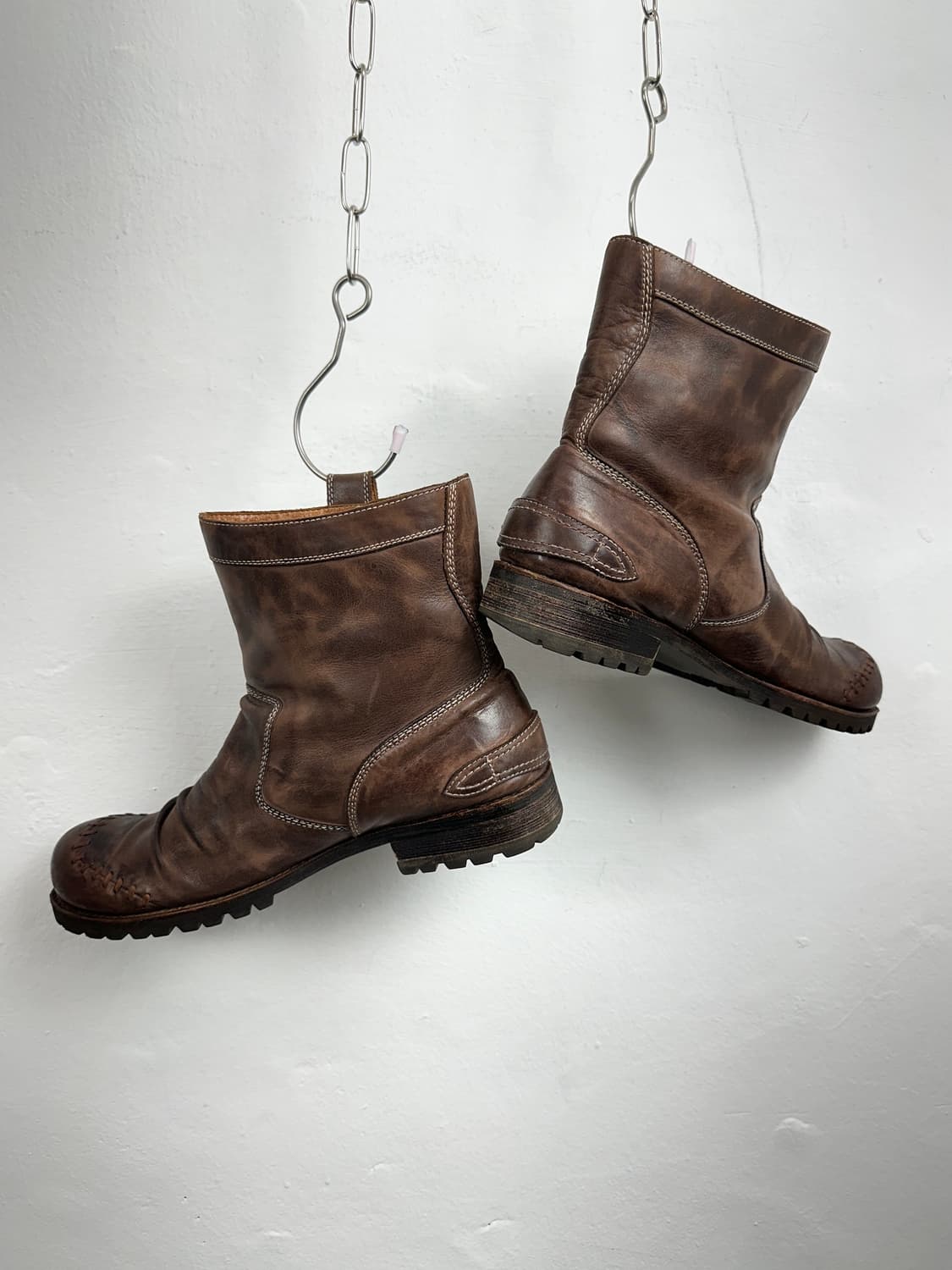Whoop’EE’ Washed Buckle Engineer Boots 상품이미지5