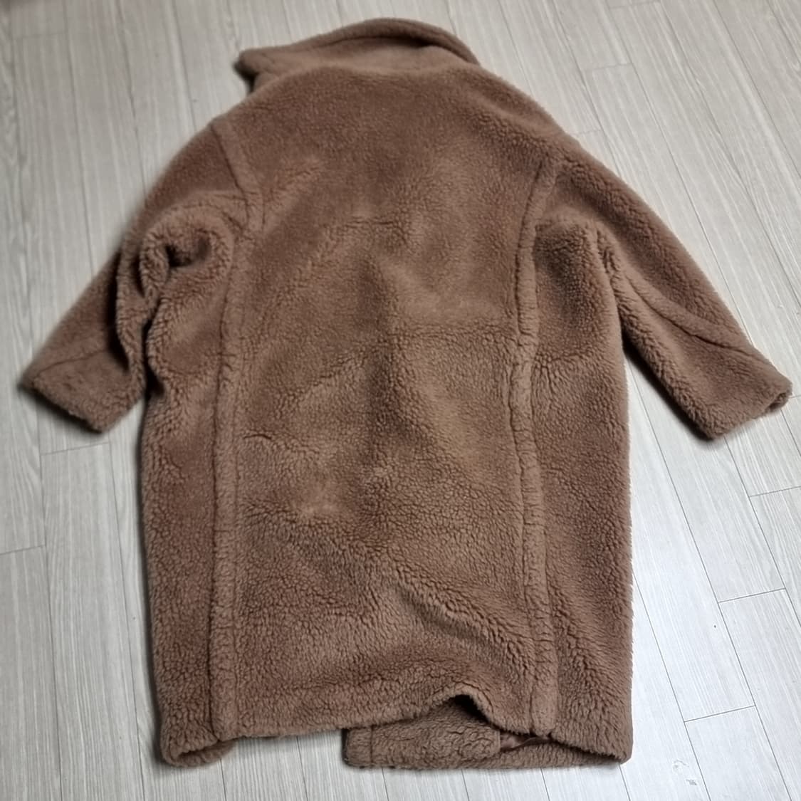 막스마라 테디베어 코트 브라운(s) 상품이미지5