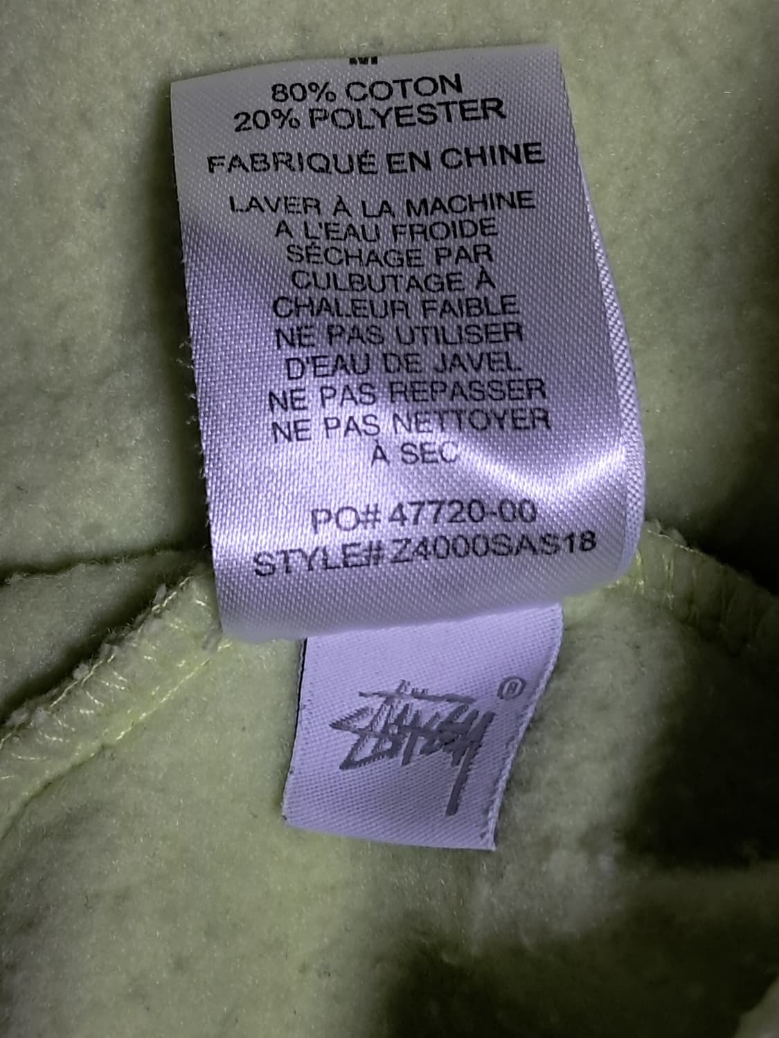 스투시 후드티 남성M 상품이미지8