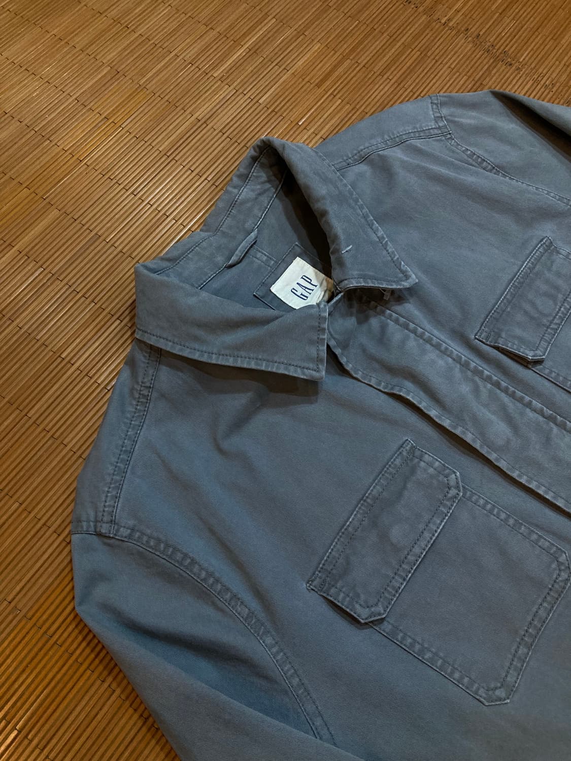 90‘s 올드 갭 코튼 사파리자켓 상품이미지2