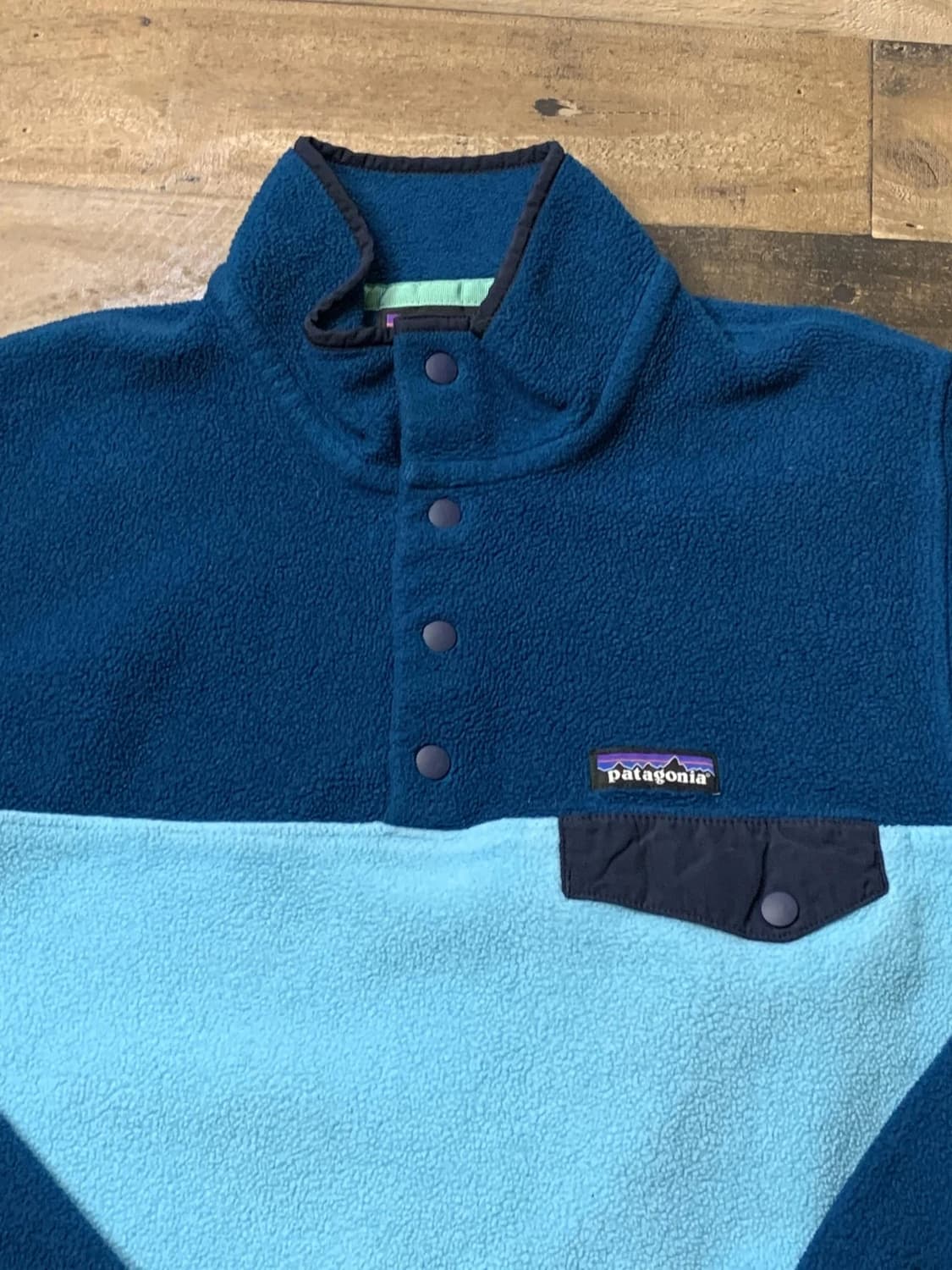  17ss 파타고니아 신칠라 스냅-T 블루 상품이미지2