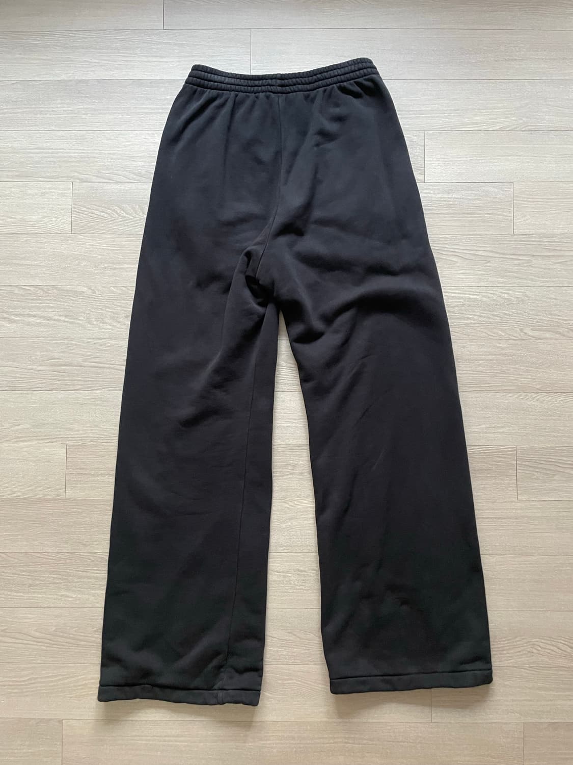 이지 갭 헤비 스웻팬츠 블랙 더블 레이어드 yeezy gap 상품이미지4