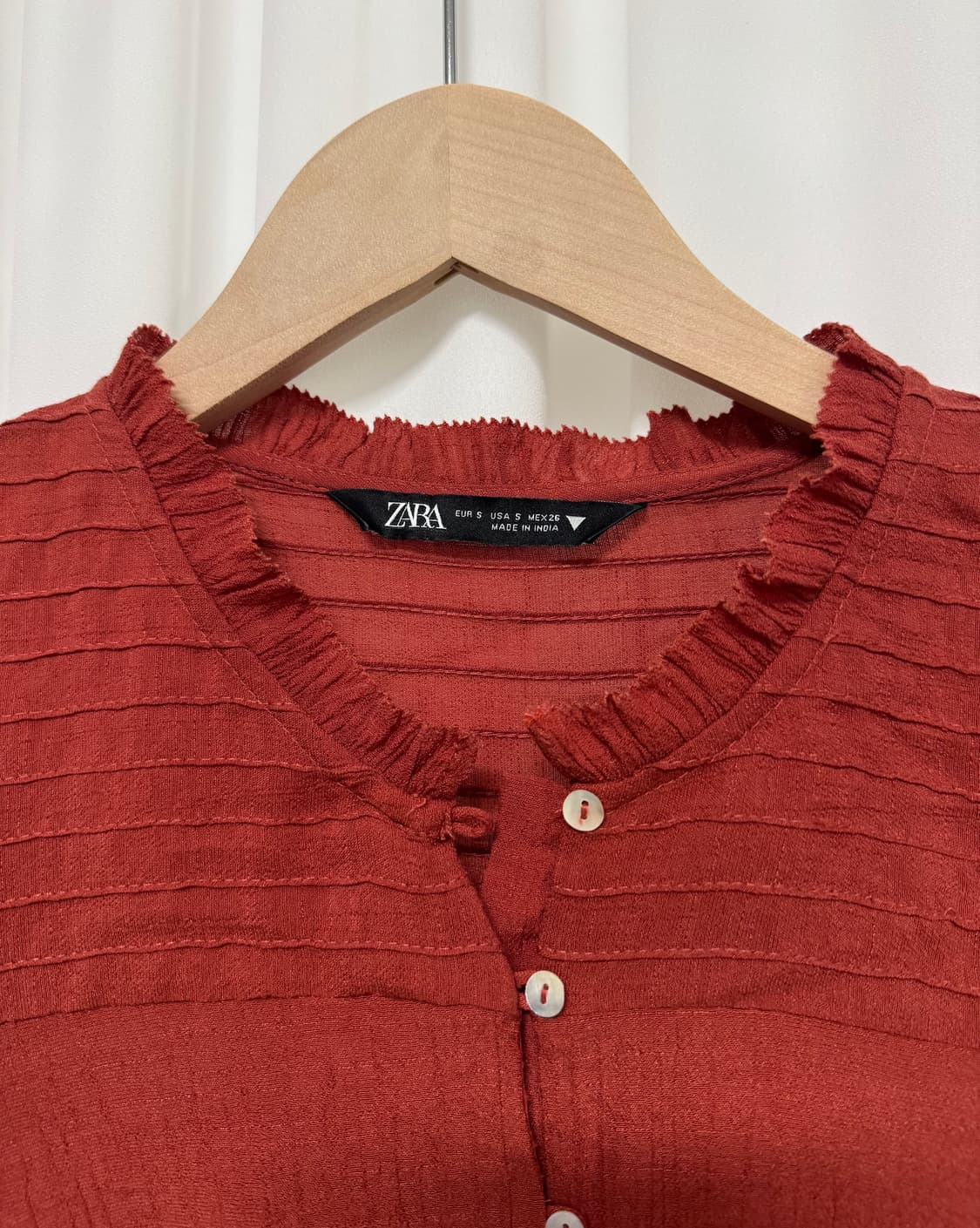 ZARA 자라 비스코스 블라우스 상품이미지8