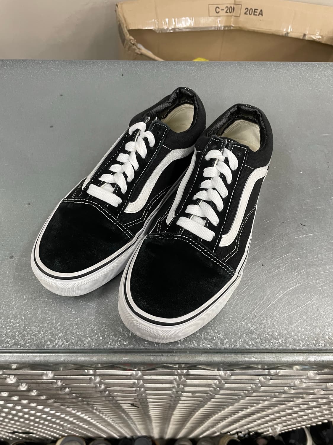 반스 올드스쿨 블랙 235 상품이미지2