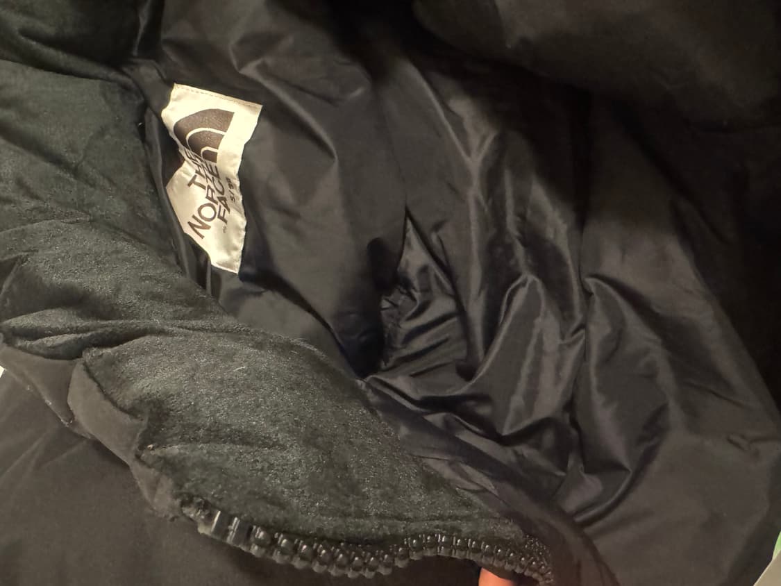 노스페이스 블랙 패딩 눕시 *새상품 상품이미지6