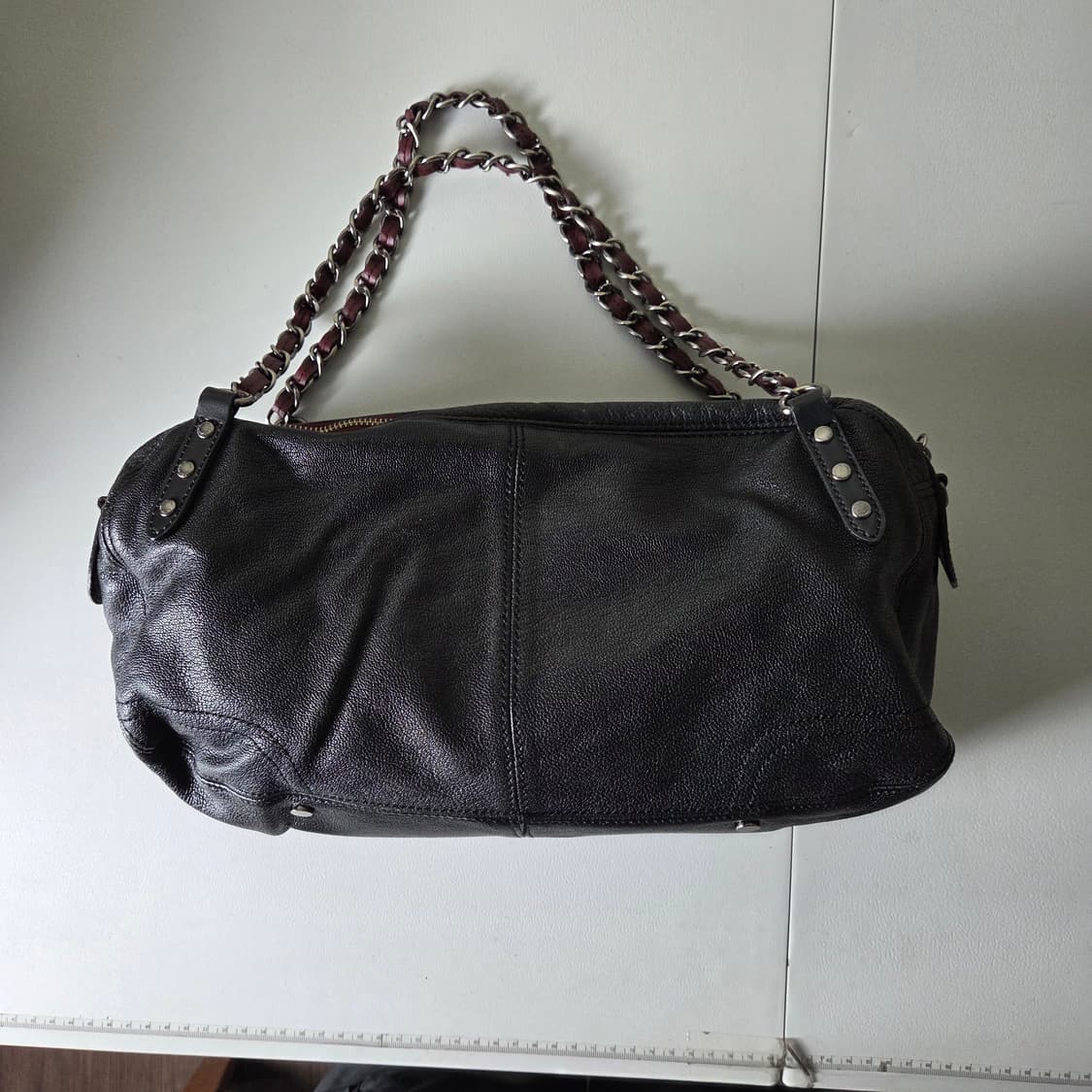 [Benetton] 베네통 레더 핸드백 상품이미지2