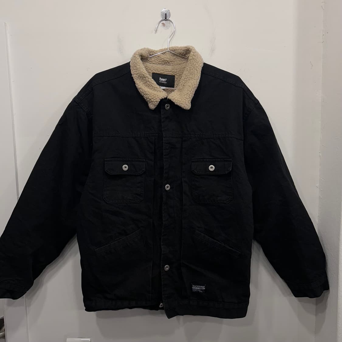 twn 크래프트 양털 코튼 카라 워크자켓 상품이미지2