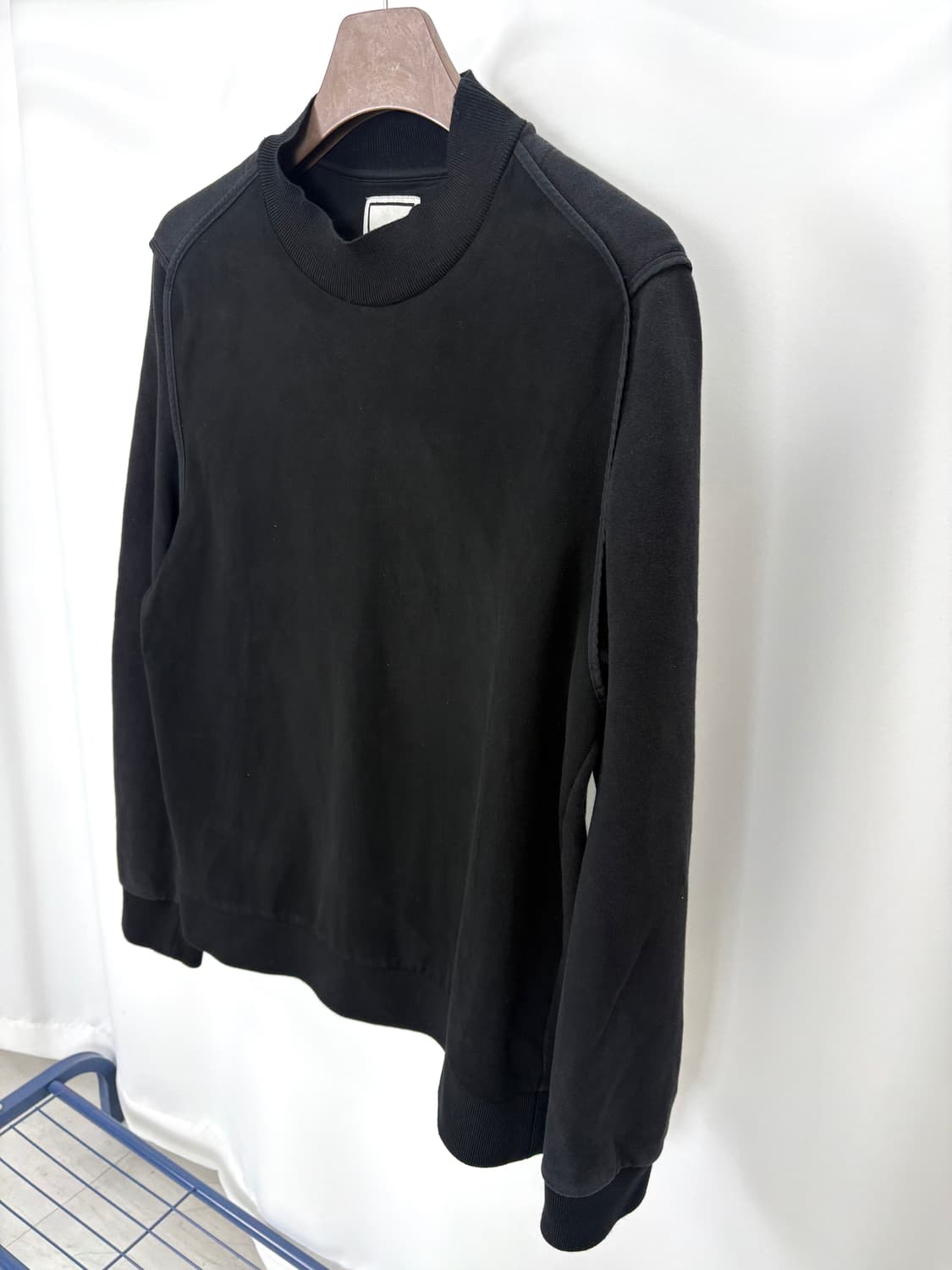 [M]우영미 니트 맨투맨 블랙CK9766 상품이미지4