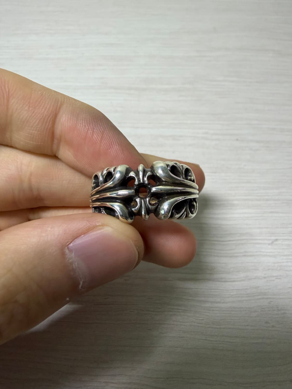 [us10] 크롬하츠 k&t 링 상품이미지1