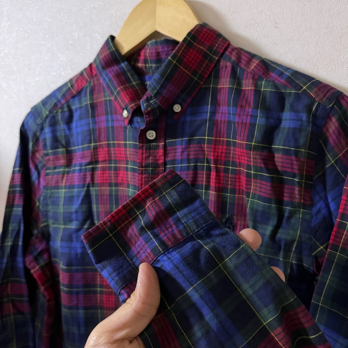 폴로 랄프로렌 크리스마스 패턴 셔츠 보이즈 XL (66-77) 상품이미지8