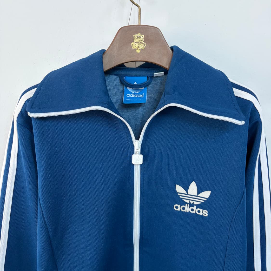 아디다스 삼선 트랙탑 네이비 상품이미지2