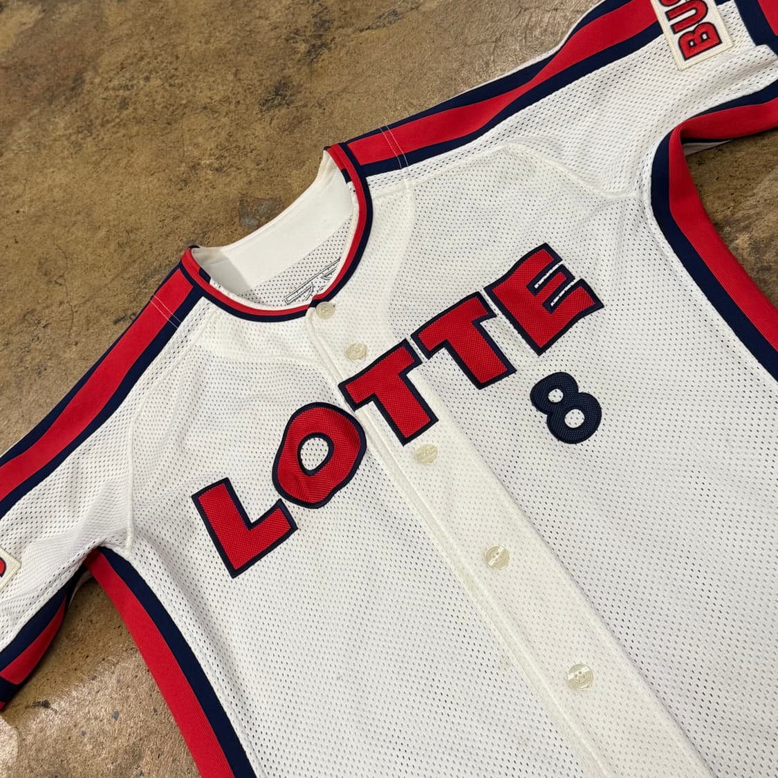 [100] 롯데 자이언츠 8번 전준우 마킹 홈 유니폼 b10 상품이미지1