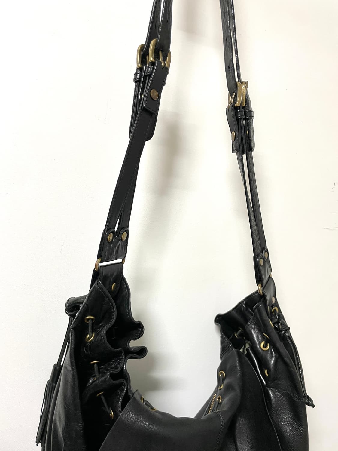 양가죽 크로스 숄더백 상품이미지3