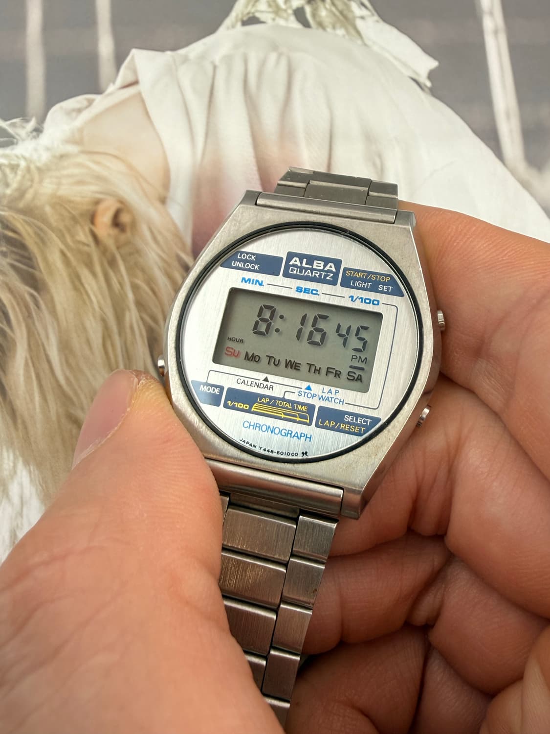 Seiko alba_1989s digital retro watch 상품이미지6