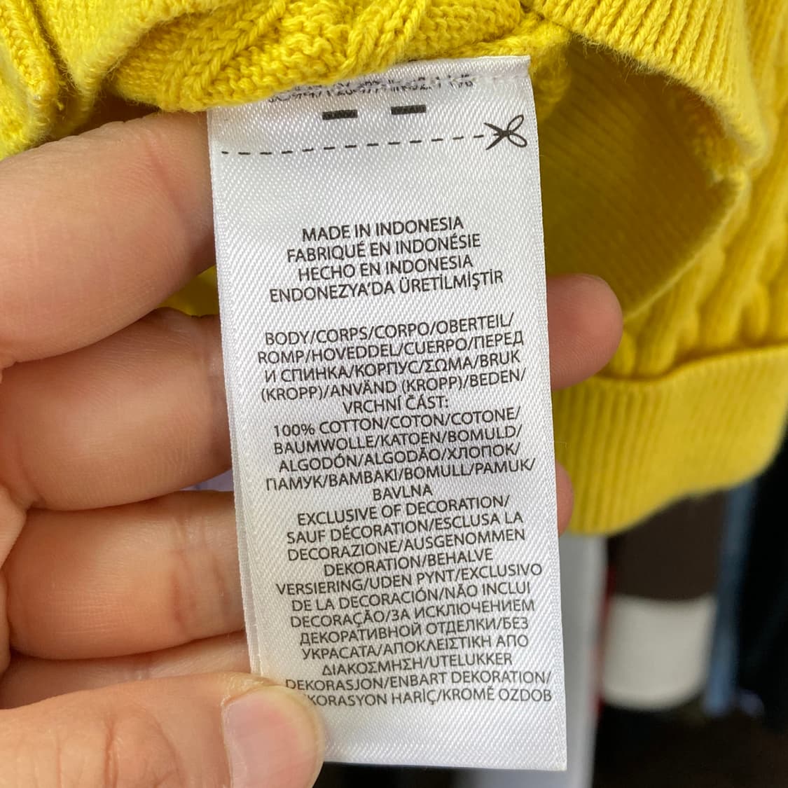 폴로랄프로렌 베이비 가디건 12M 영구제  상품이미지4