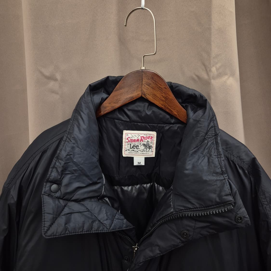 LEE 트위치로고 숏푸퍼 덕다운 패딩 M 상품이미지2