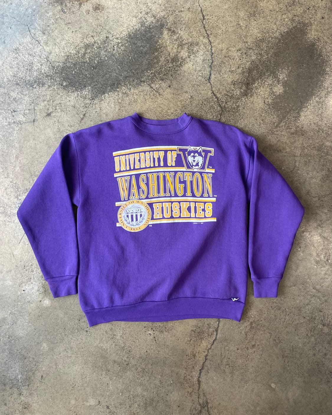 90s USA Washington University sweatshirt 상품이미지1